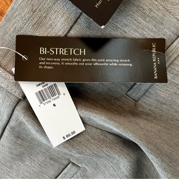 Banana Republic NWT size 6 machinewashable Sloan - Picture 5 of 5
